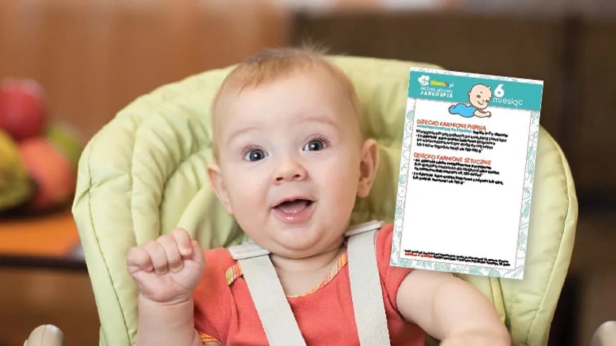 Co może jeść 6-miesięczne dziecko tabela - uniknij błędów w diecie